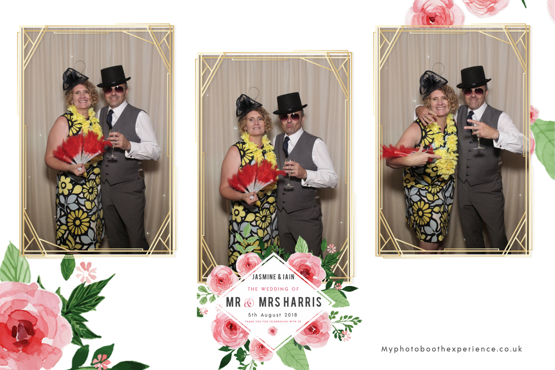 Mr & Mrs Harris  | View more photos from the event at gallery.myphotoboothexperience.co.uk/u/MyPhotoBoothExperienceLtd/Mr-Mrs-Harris